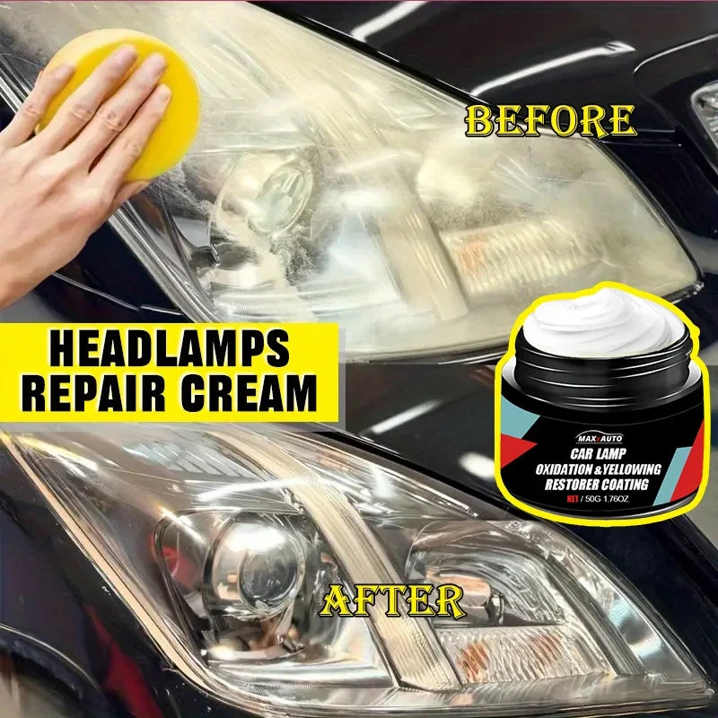 Headlight Restoration Polishing Kit